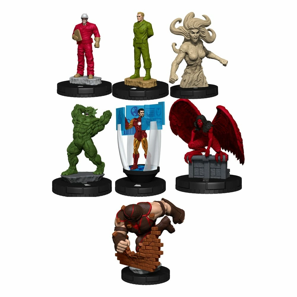 Marvel heroclix: smash and destroy booster brick (carton de 12)
