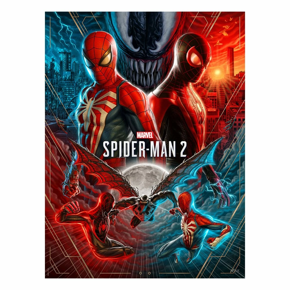 Marvel impression art print spider-man 2: greater together 46 x 61 cm - non encadrée