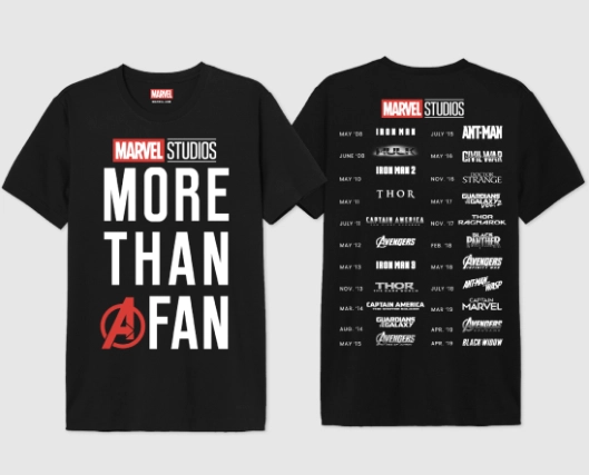 Marvel - more than a fan - t-shirt homme (xxl)