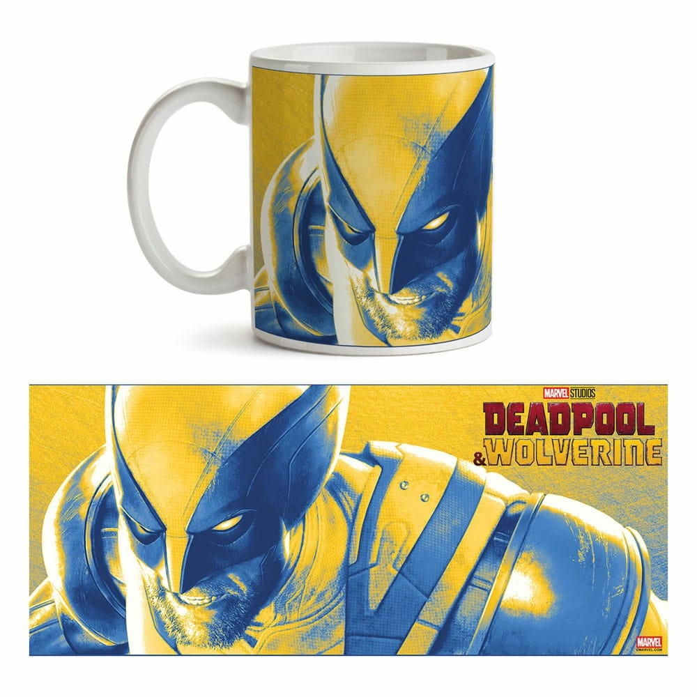 Marvel mug deadpool & wolverine wolverine