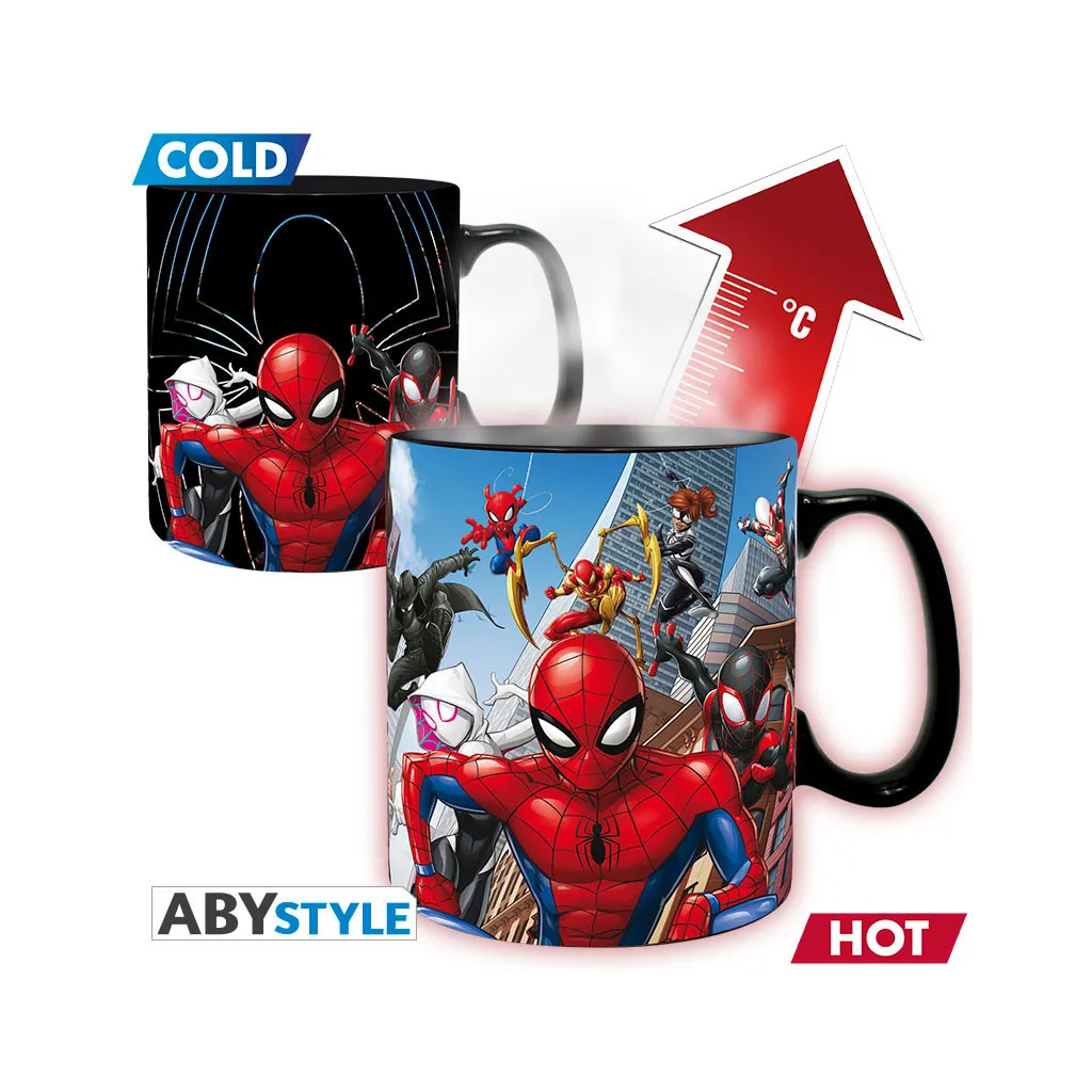 Marvel - Mug Heat Change Spider-Man Multiverse