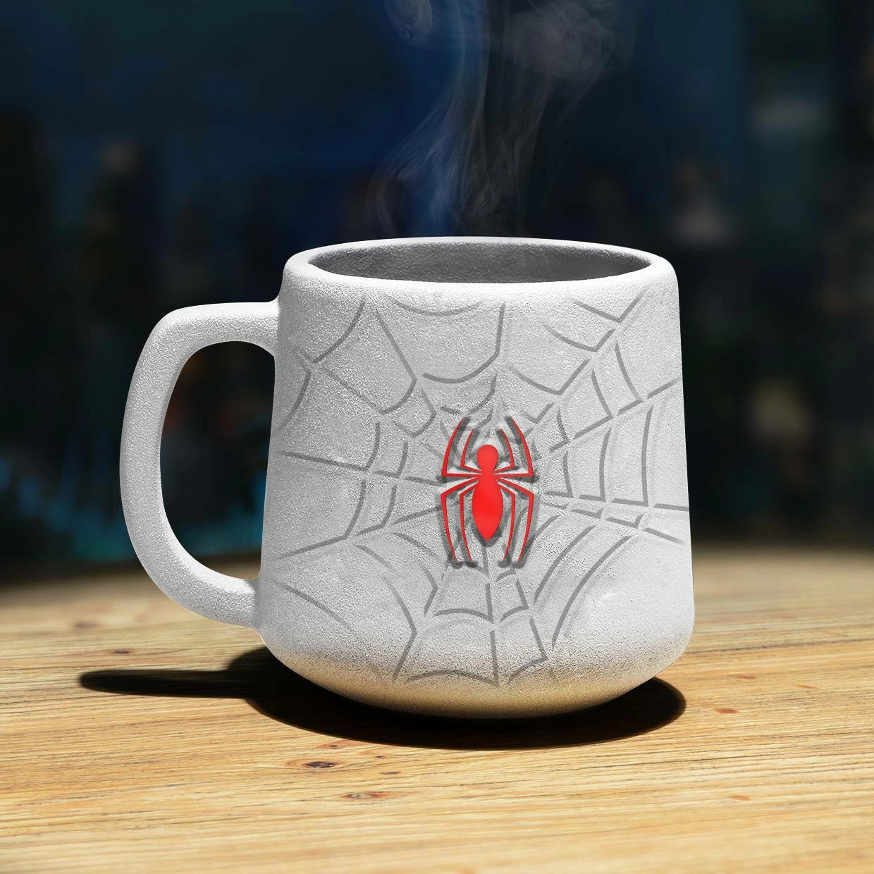 Marvel mug shaped spider-man