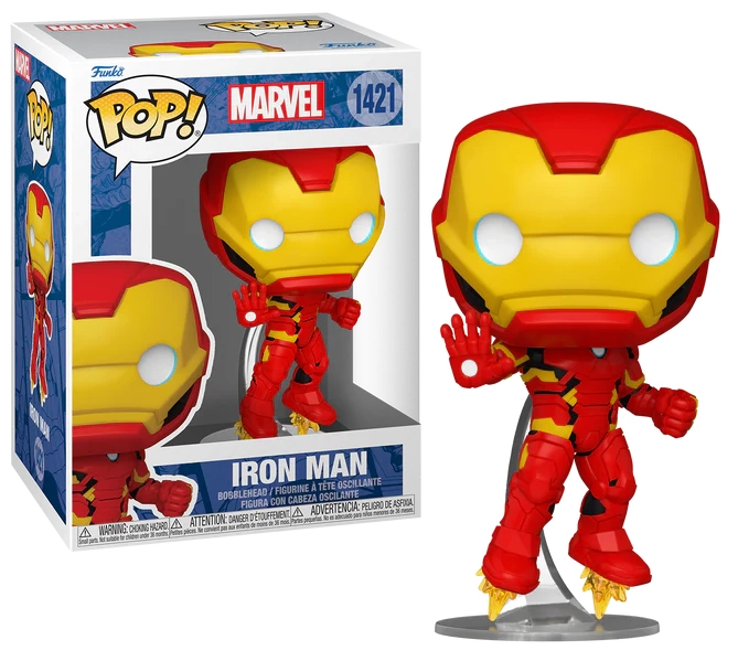 Marvel new classics pop! vinyl figurine iron man 9 cm