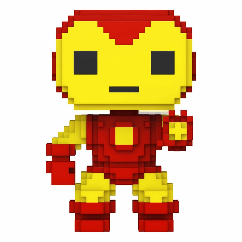Marvel pop! 8-bit vinyl figurine iron man 9 cm