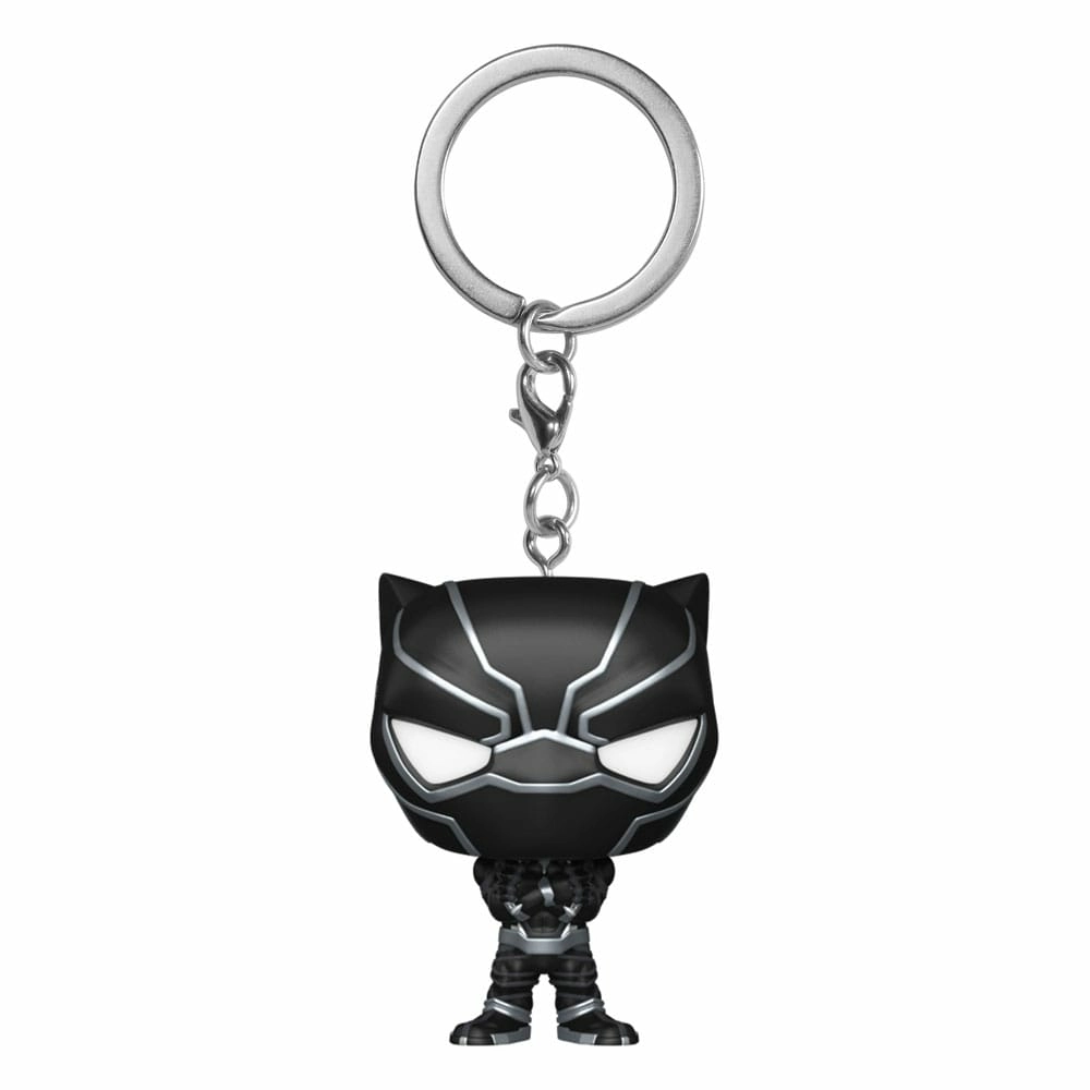 Marvel présentoir porte-clés pop! vinyl new classics - black panther 4 cm (12)