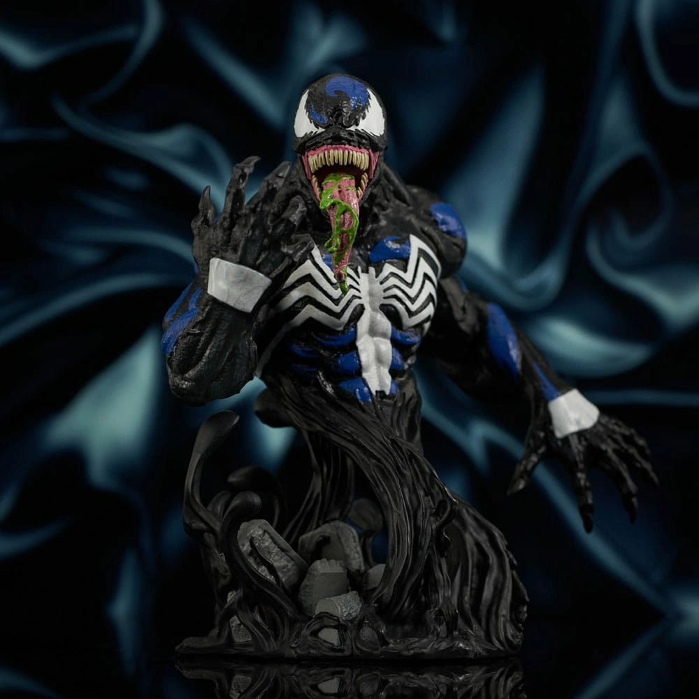 Marvel - venom black & blue variant" - buste 1/6 15cm"