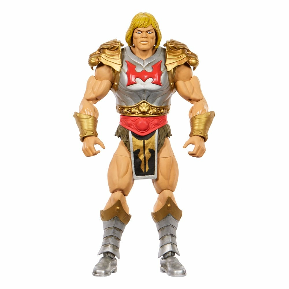 Masters of the universe: new eternia masterverse figurine flying fist he-man 18 cm