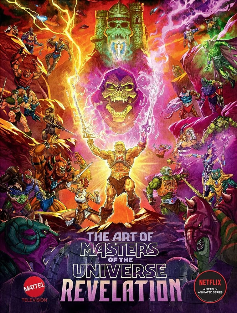 Masters of the universe revelation art book anglais