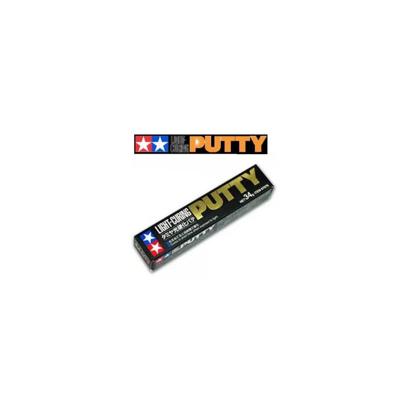 Mastic de type « Putty », durci à la lumière. TAMIYA 87076