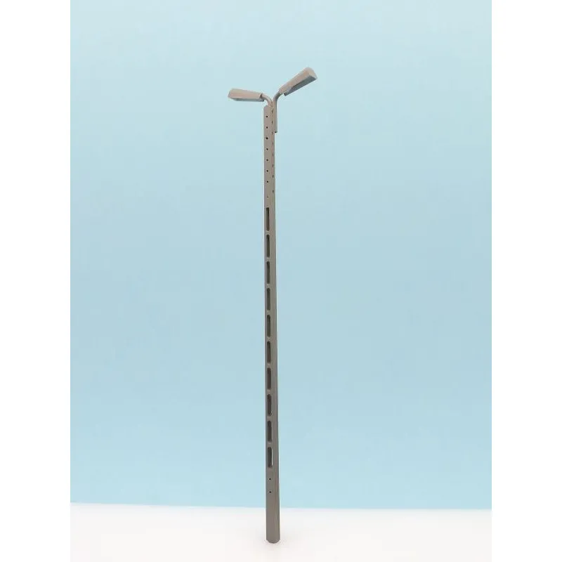 Mât électrique avec deux luminaires. KLUBA 2909