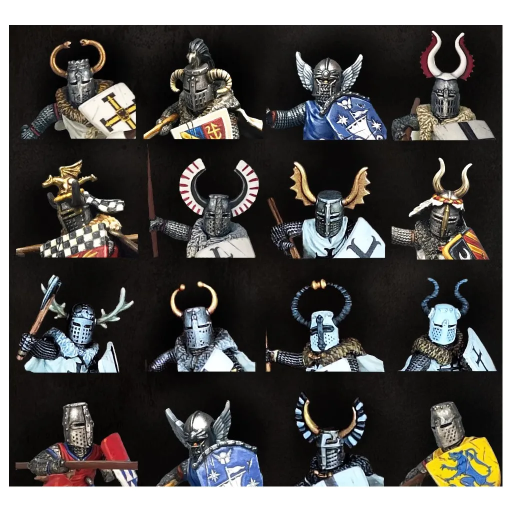 Medieval & Fantasy Heads, Cloaks & Shields