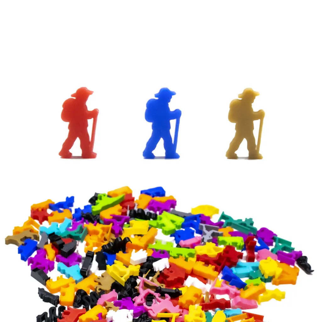 Meeple - Aventurier x5