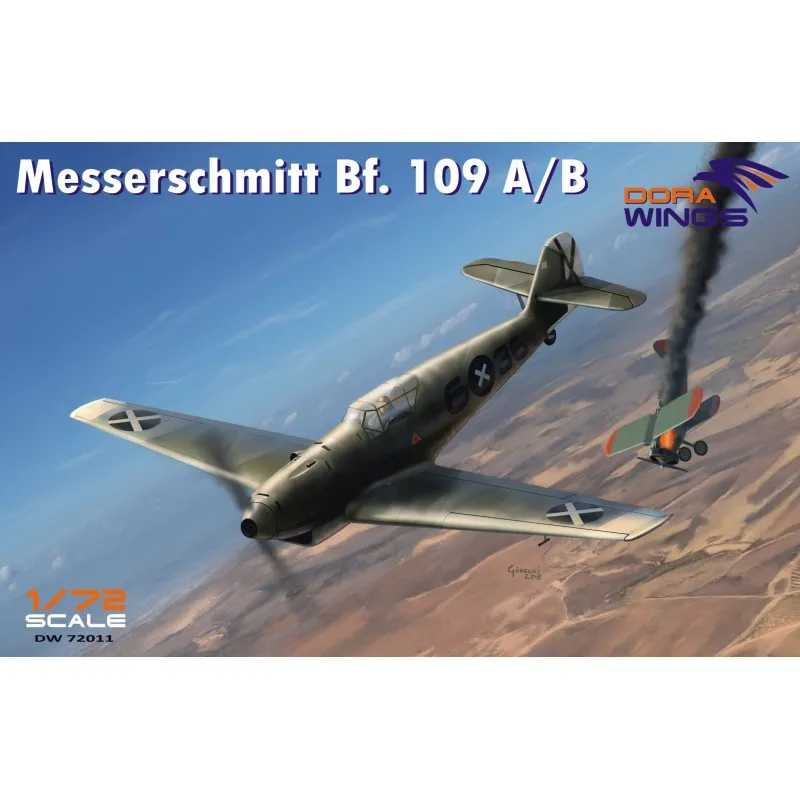 Messerchmitt BF 109 A/B. DORA WINGS 72011