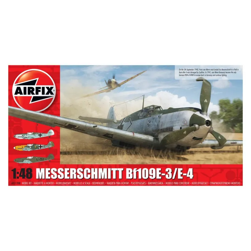 Messerschmitt Me109E-4/E-1. AIRFIX A05120B