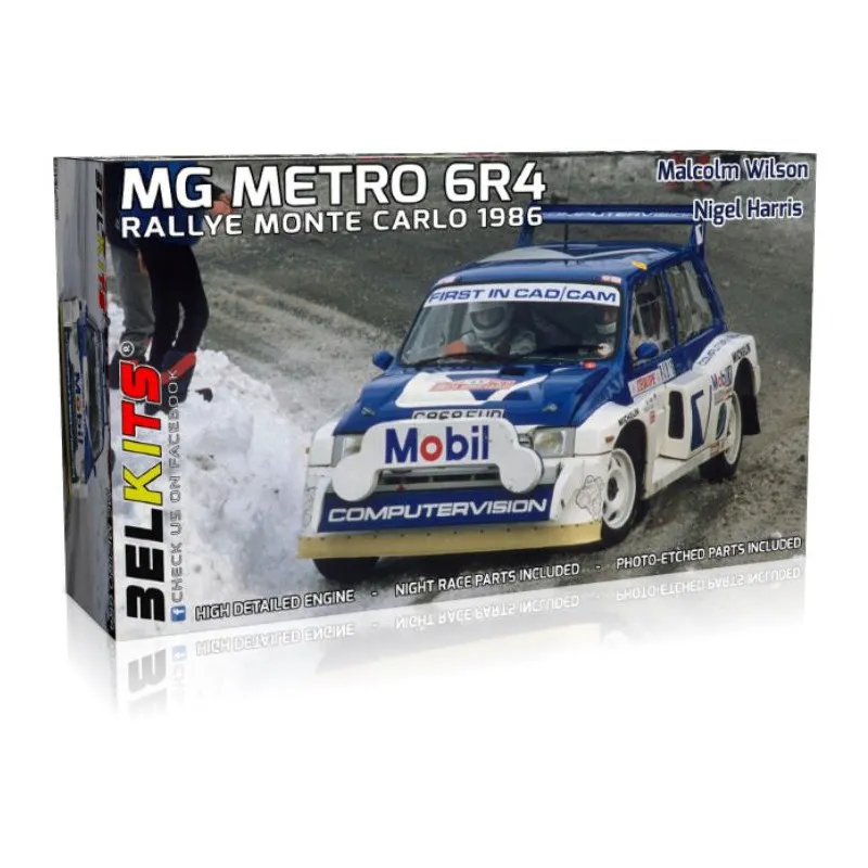 MG Metro 6R4, Rallye de Monte-Carlo (1986). BELKITS BEL015