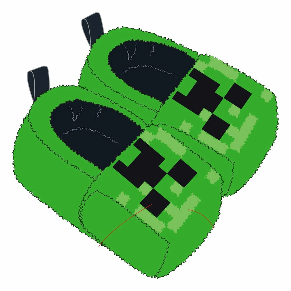 Minecraft chaussons s-m