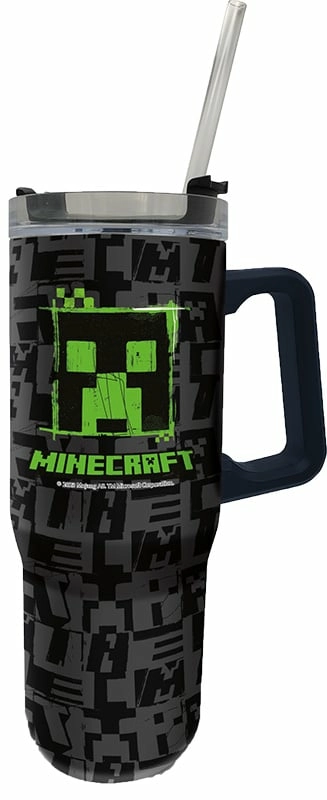 Minecraft - creeper - mug de voyage xxl - format 1,16 l