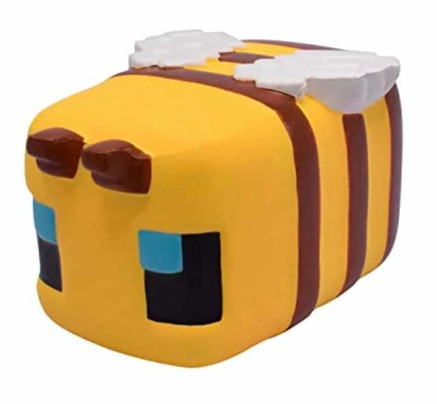 Minecraft figurine anti-stress mega squishme série 3 abeille 15 cm