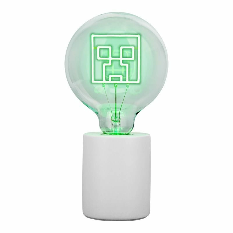 Minecraft lampe led neon creeper