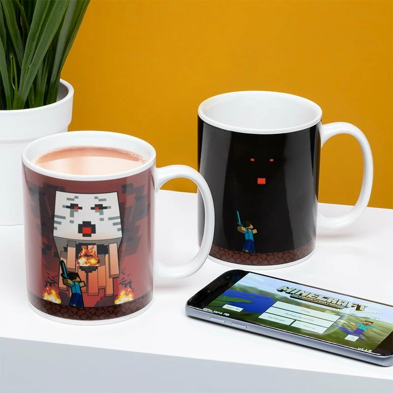 Minecraft - nether - mug thermoréactif 300ml