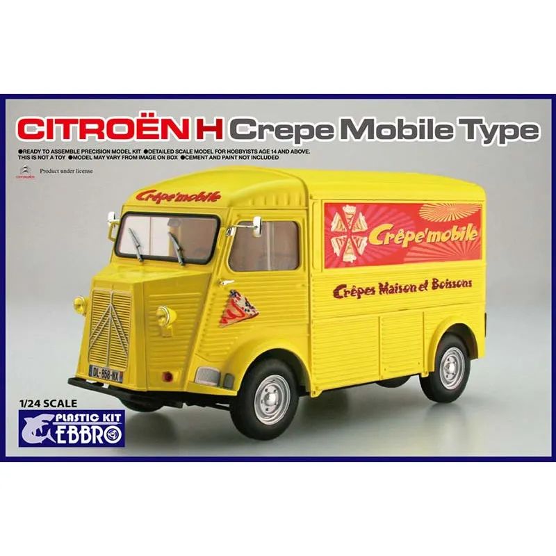 Citroën H modèle crêperie mobile. EBBRO 25010
