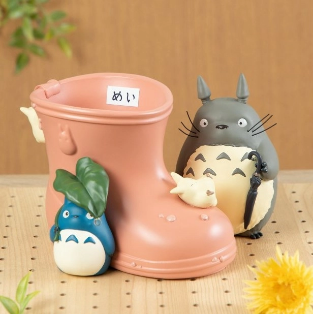 Mon voisin totoro - bottes de mei - diorama planter 13cm