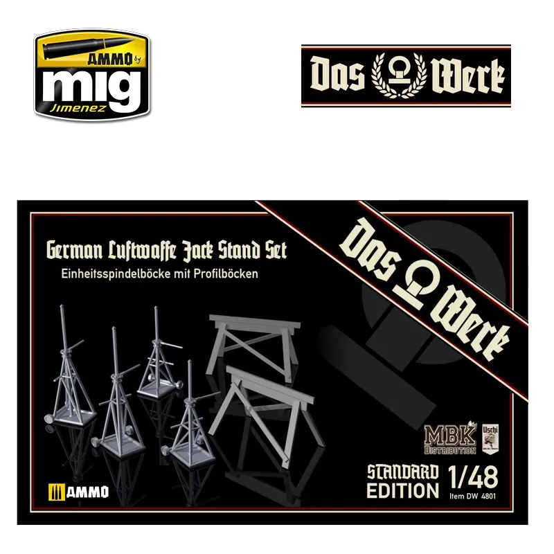 Supports allemands Luftwafe Jack. DAS WERK DW48001