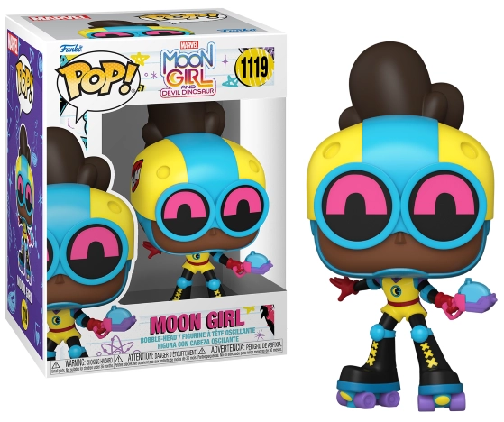 Moon girl & devil dino pop! marvel vinyl figurine moon girl 9 cm