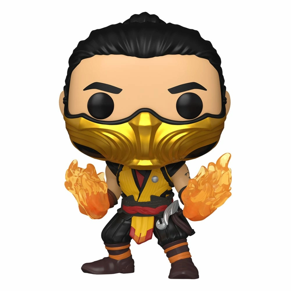 Mortal kombat pop! games vinyl figurine scorpion 9 cm
