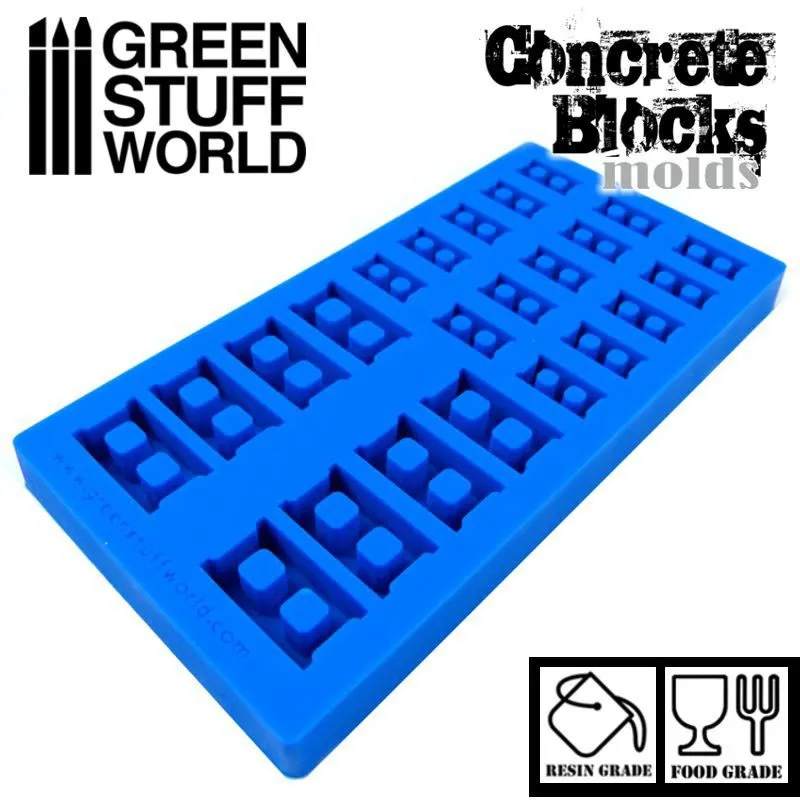 Moule pour blocs de béton. GREEN STUFF WORLD 369096