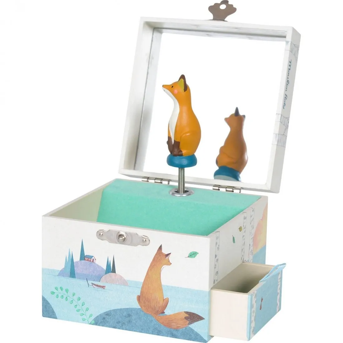 Boite à musique coffret "Le Voyage d'Olga" - Moulin Roty