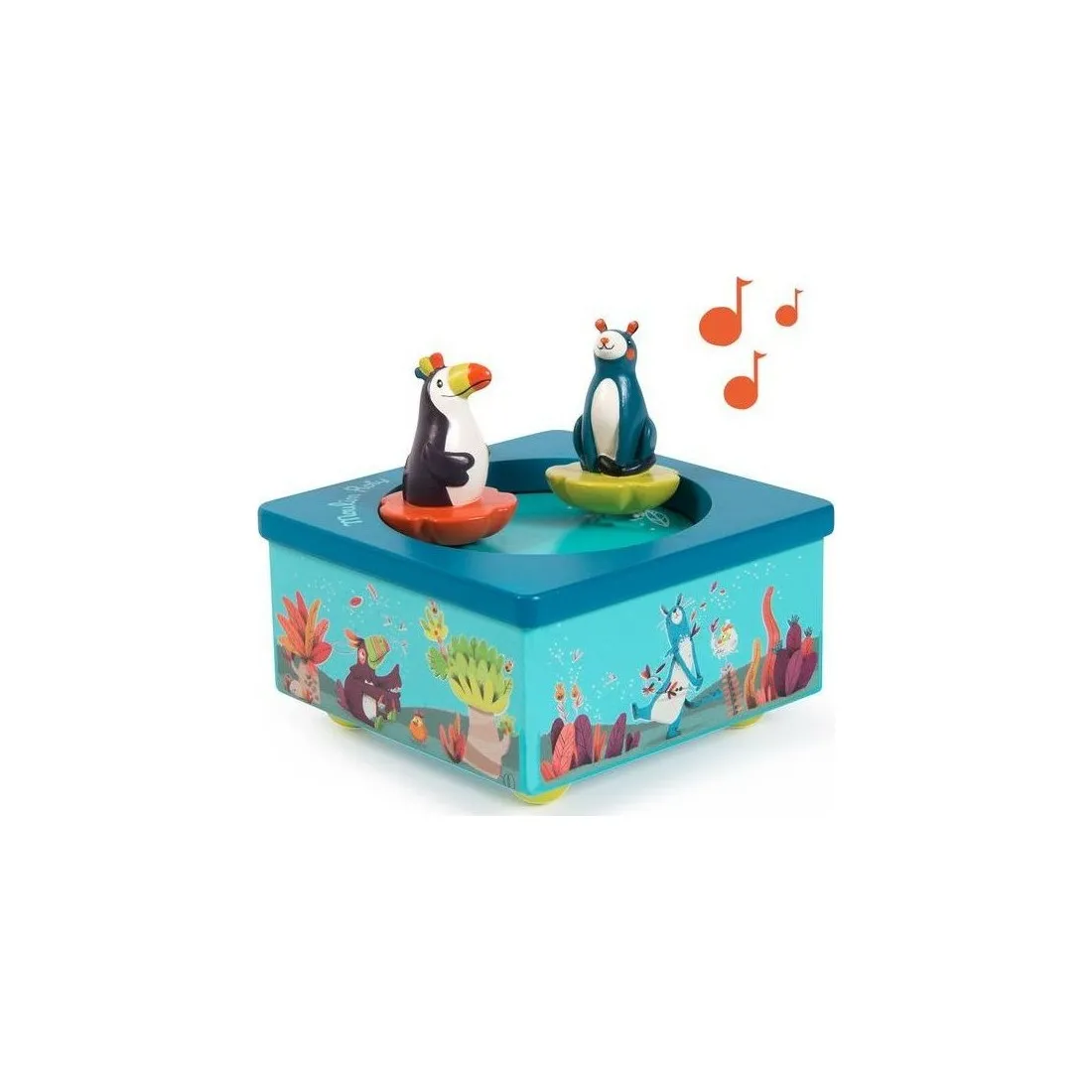 Boite à musique Moulin Roty - "Dans la Jungle"