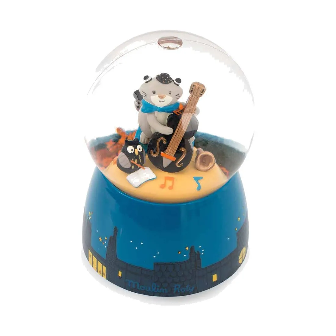 Boule à Neige Musicale "Les Moustaches" Moulin Roty