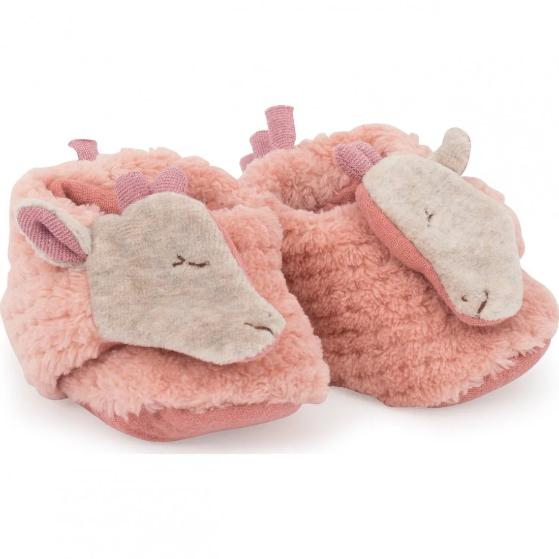 Chaussons bébé "Girafe" - Sous Mon Baobab Moulin Roty