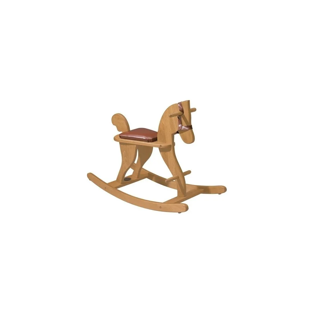 Cheval à bascule en bois "Les jouets d'hier" - Moulin Roty