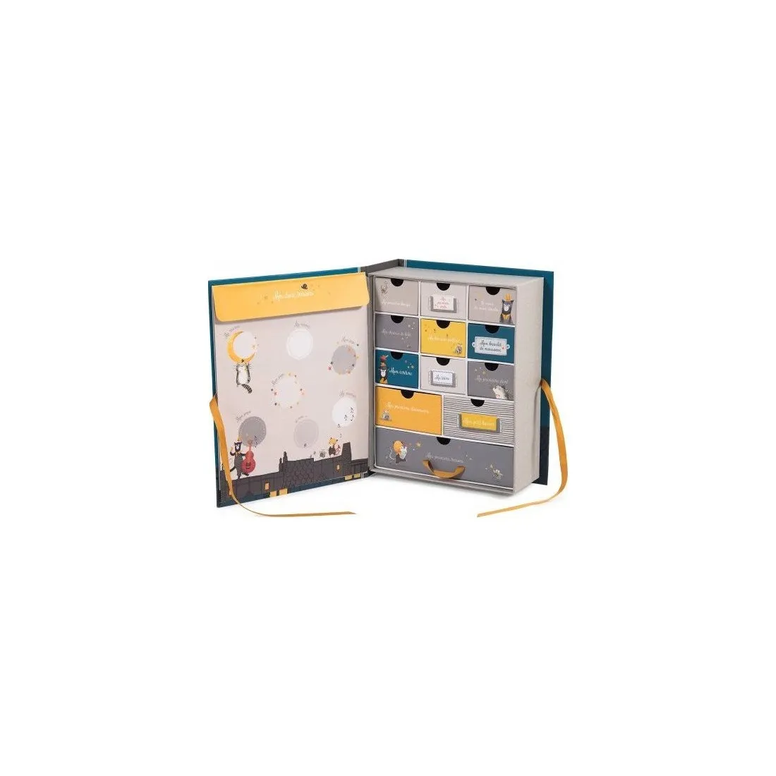 Coffret Naissance Moulin Roty Les Moustaches