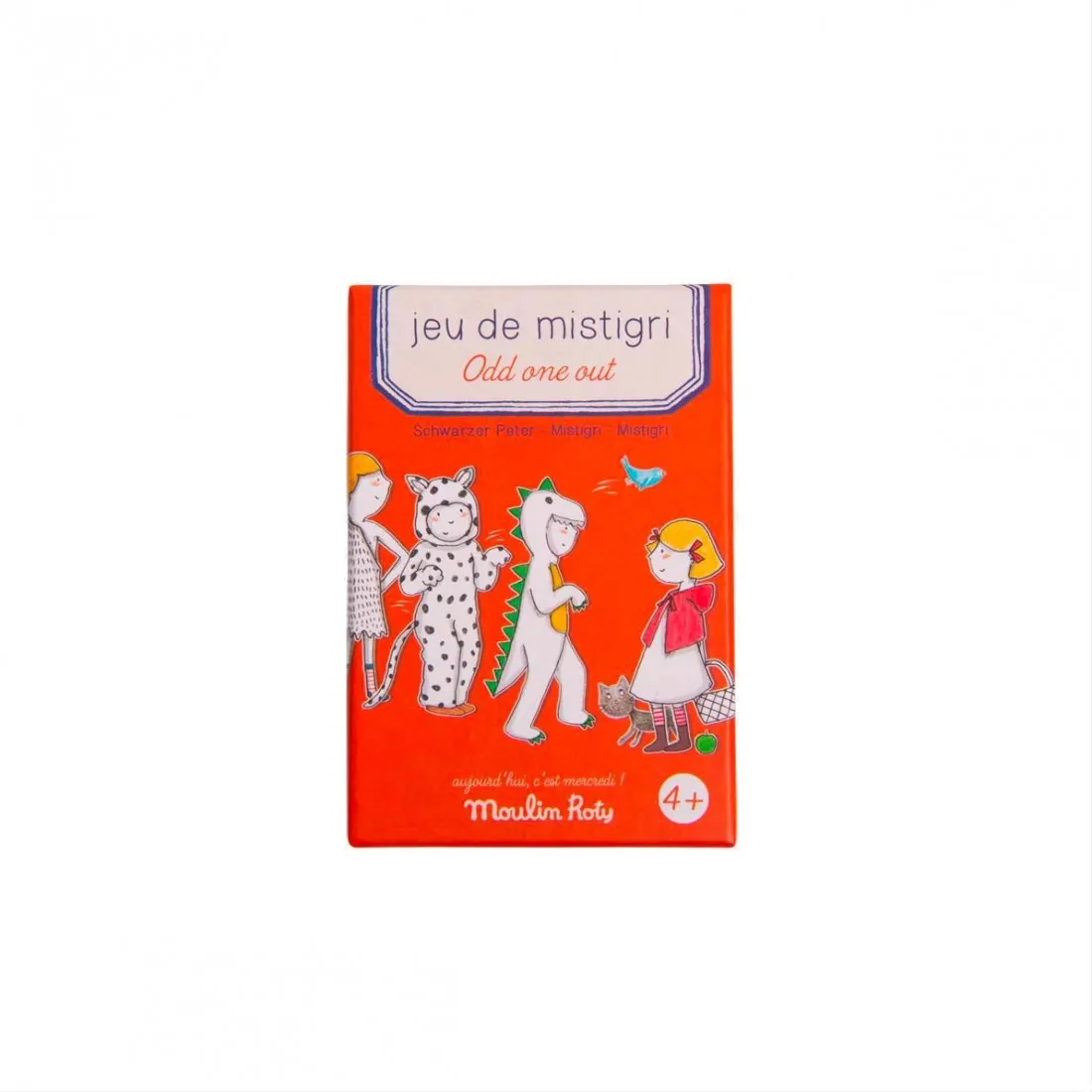 Jeu de mistigri Aujourd'hui c'est mercredi - Moulin Roty