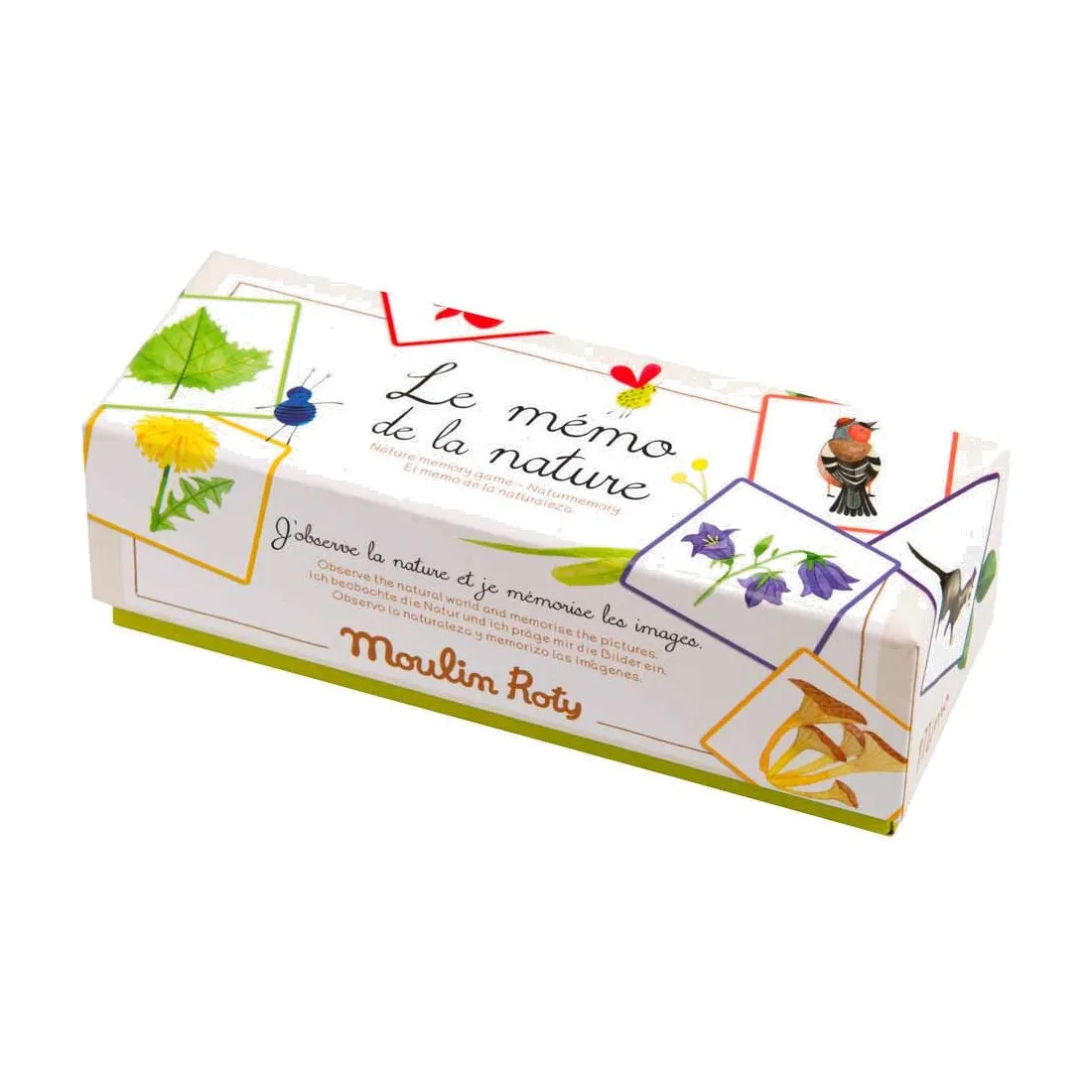 Memo de la nature le jardin du moulin - jeu - Moulin Roty