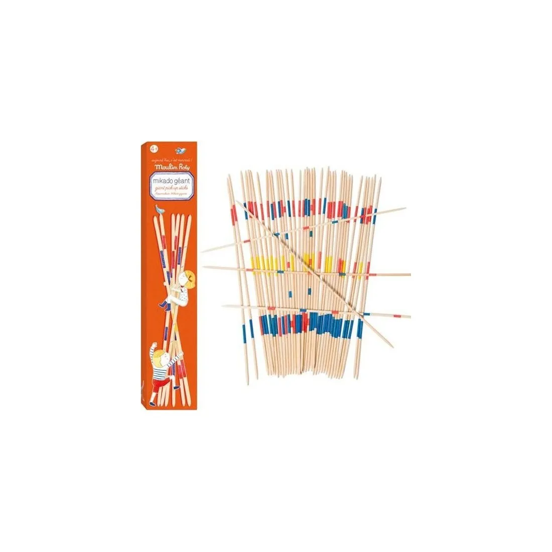 Jeu de Mikado Géant Moulin Roty