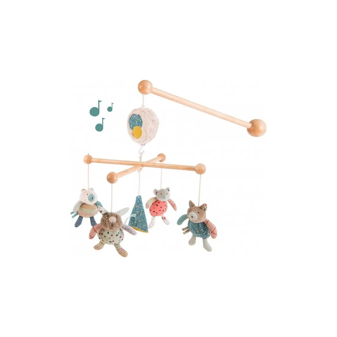 Mobile musical en bois Moulin Roty - Les Jolis Trop Beaux