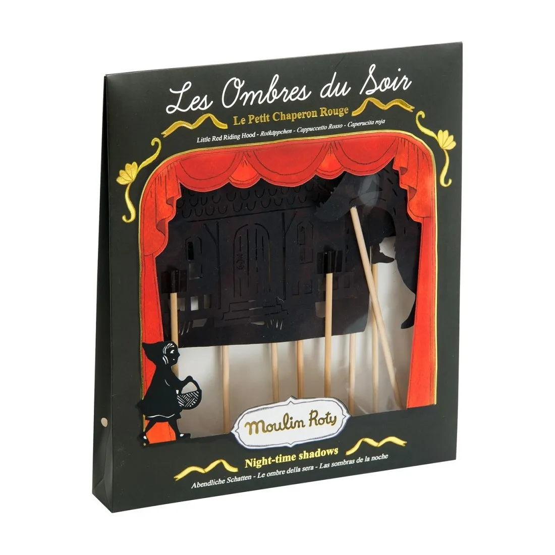 Les ombres du soir Petit chaperon rouge - Moulin Roty