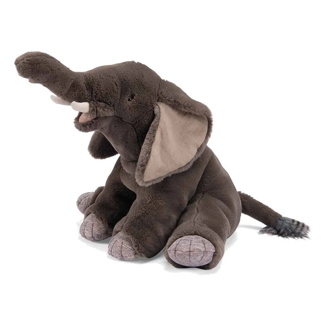 Grand éléphant Tout autour du monde - Peluche enfant - Moulin Roty