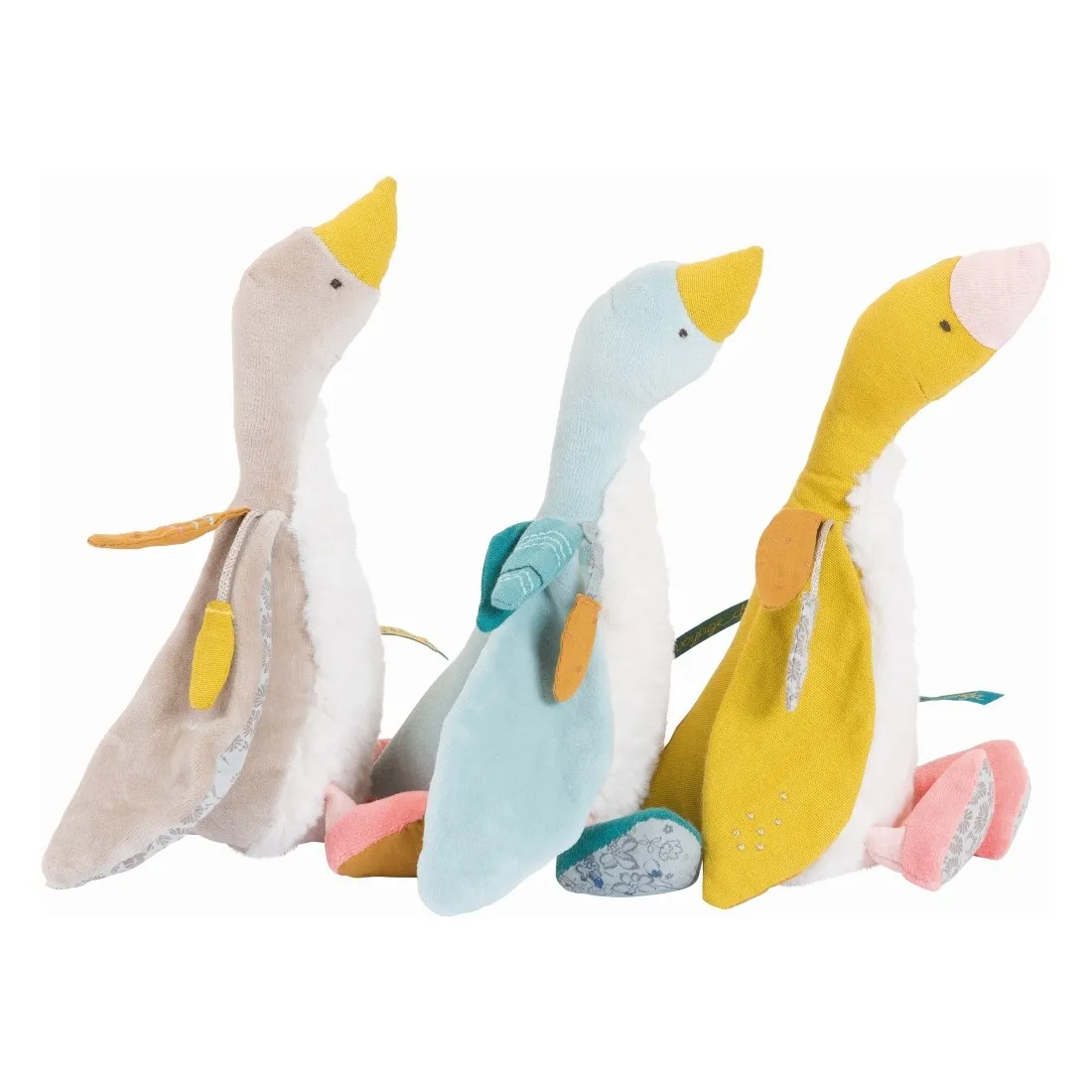 Petite oie jaune Bambou Le voyage d'Olga - Moulin Roty