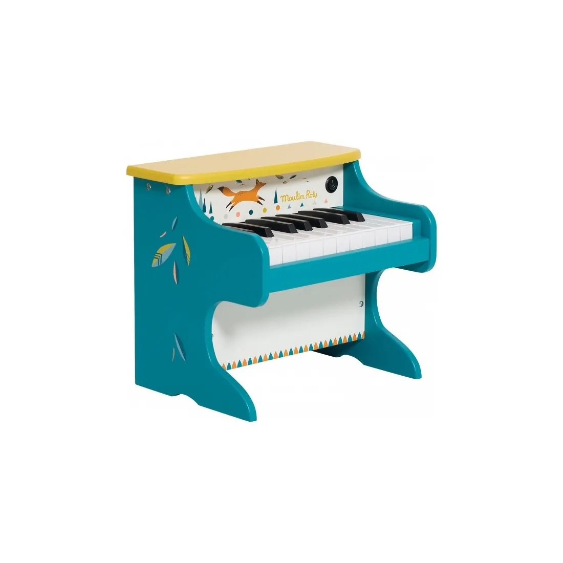 Piano électrique en bois pour enfant "Le Voyage d'Olga" - Moulin Roty