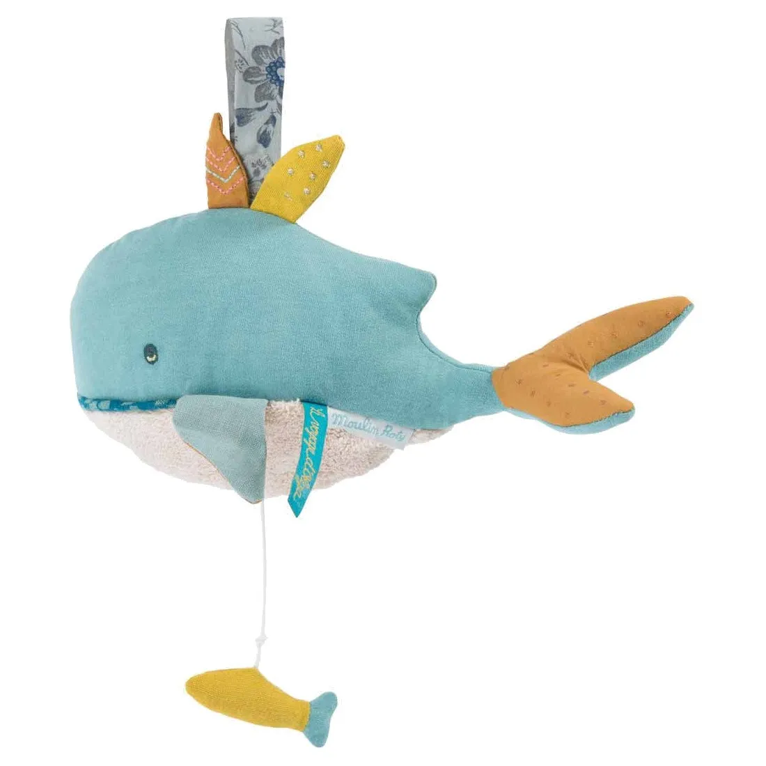 Poupée musique baleine Le Voyage d'Olga - Moulin Roty