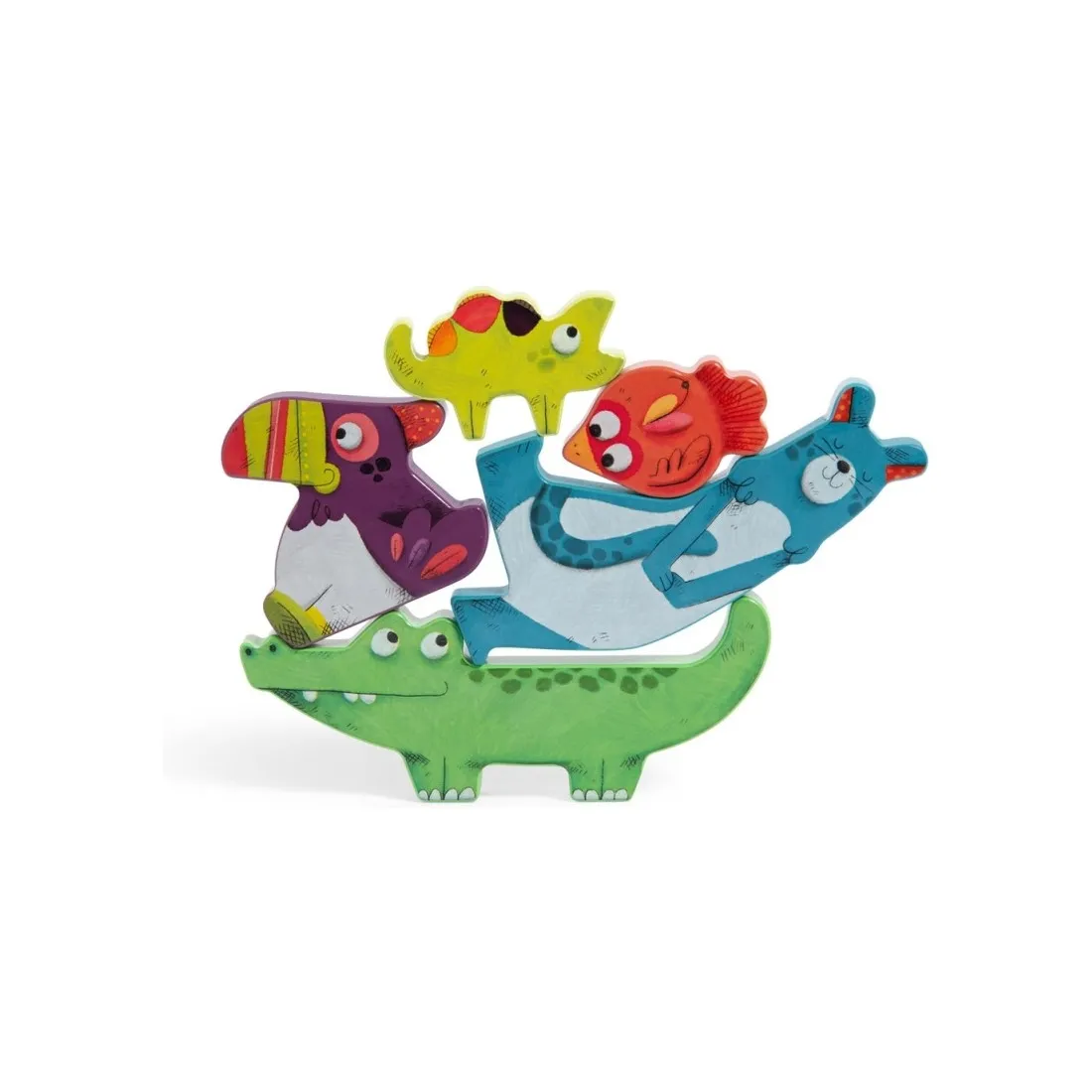 Puzzle sensoriel Dans la jungle - Moulin Roty