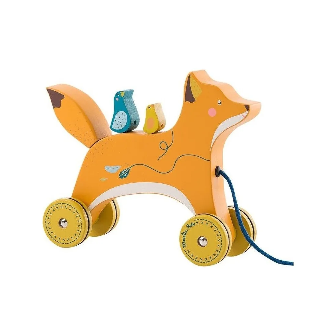 Renard à tirer Le Voyage d'Olga - Moulin Roty