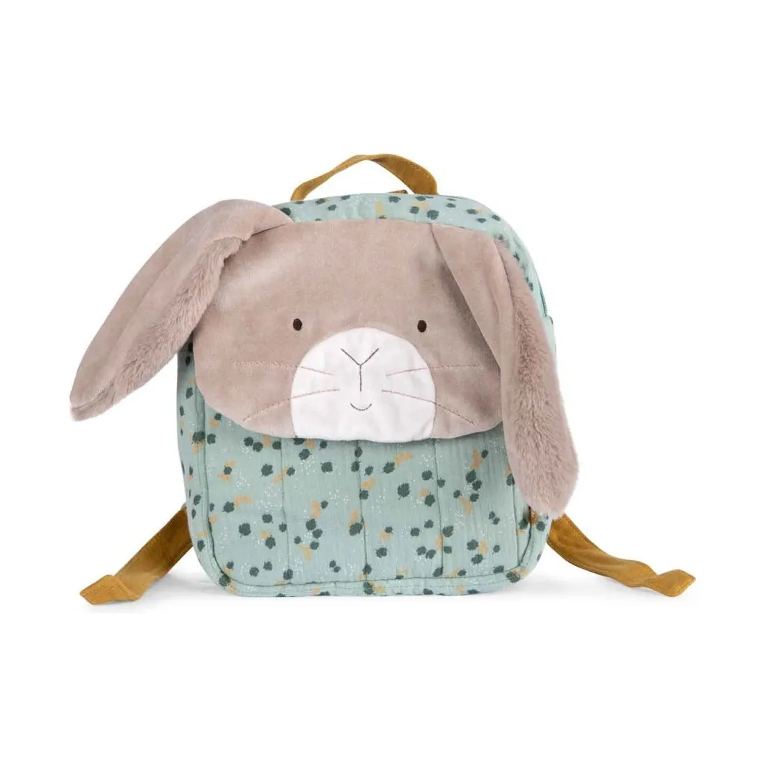 Sac à dos lapin sauge Trois petits lapins - Moulin Roty