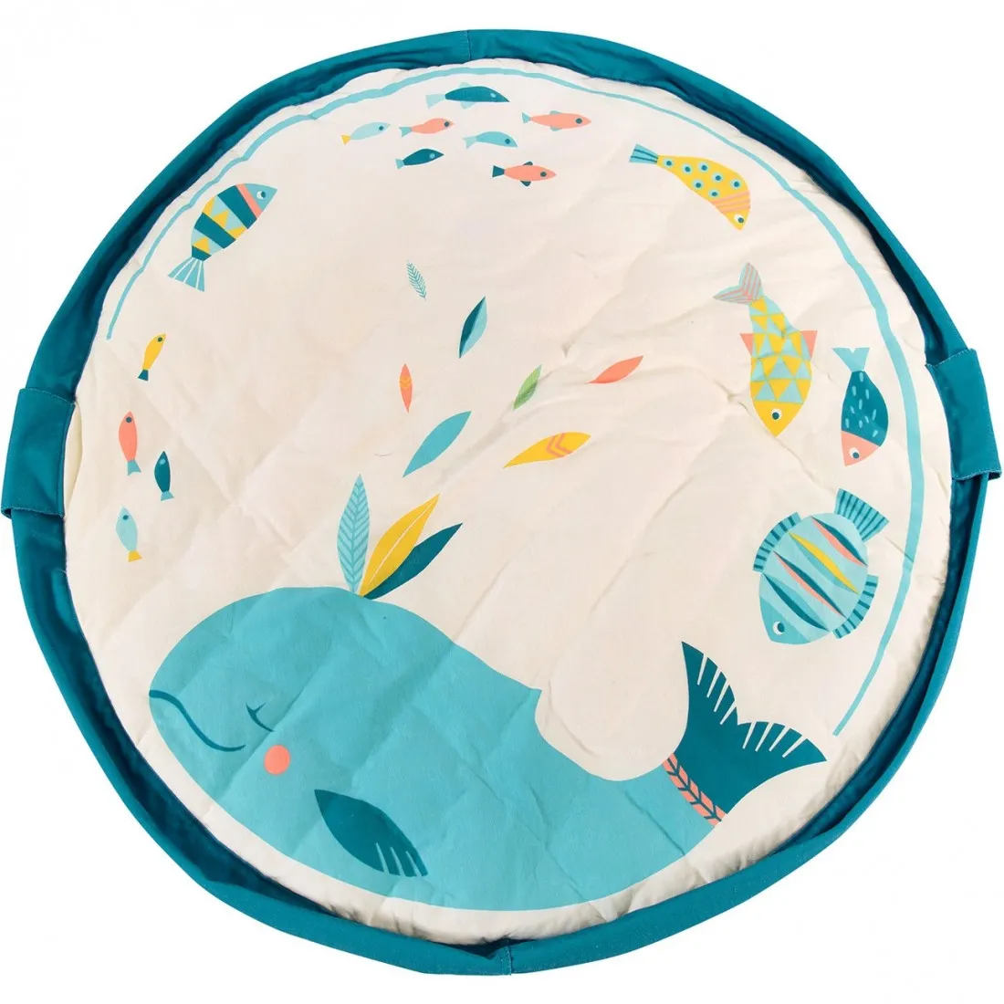 Tapis de jeu Moulin Roty 2 en 1 et sac de rangement - Le Voyage d'Olga