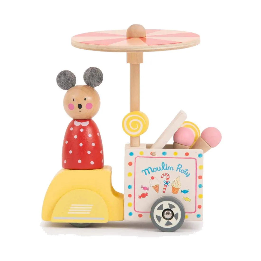 Triporteur du glacier La Grande Famille - Moulin Roty